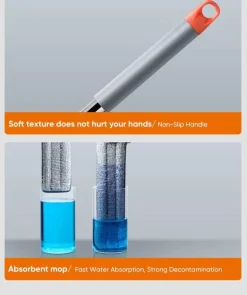 Teleskop-Fensterschaberbürste – verstellbarer Reiniger mit langem Griff