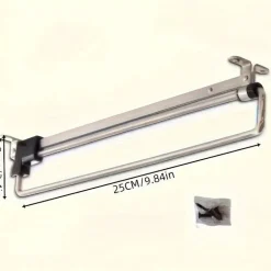Teleskop-Hosenbügel – Platzsparender Metall-Organizer für den Kleiderschrank