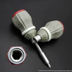 Teleskop-Magnetschraubendreher-Set – Tragbares Werkzeug mit einstellbarer Länge