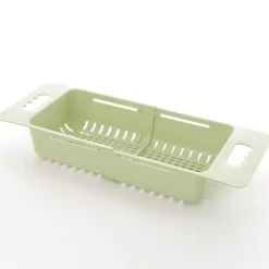 Teleskop-Spülbeckenkorb - Verstellbares Obstsieb