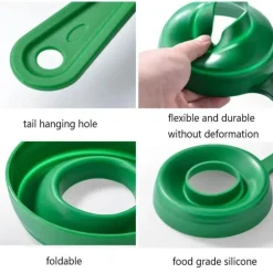 Teleskoptrichter für Weithalsgläser - Verstellbares Küchenzubehör