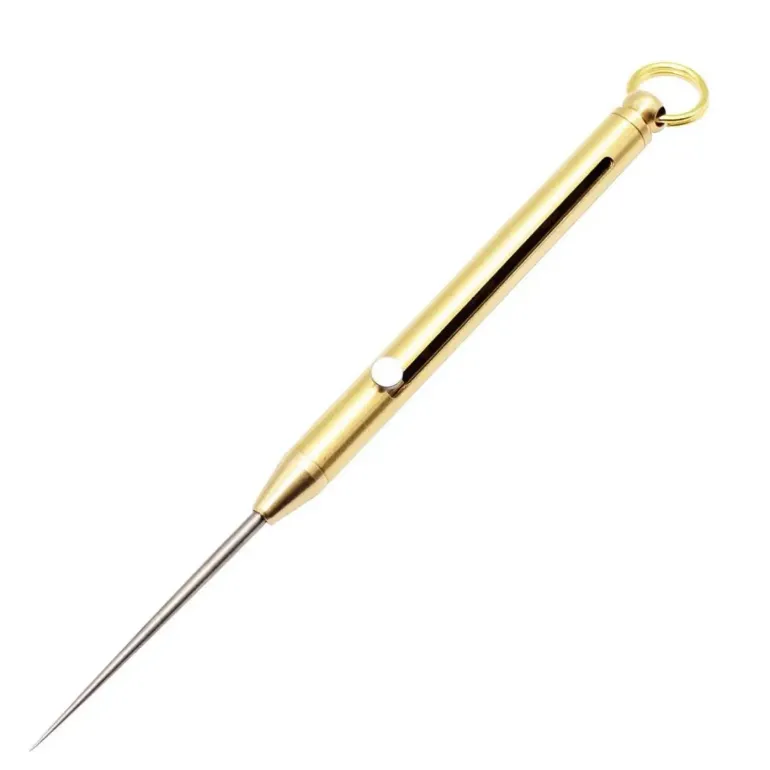 Teleskop-Zahnstocher-Schlüsselanhänger – Titan Pick Gadget Tool