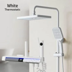 Thermostatisches digitales Regenduschsystem - Spa-Therapie-Set