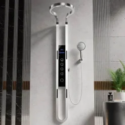 Thermostatisches LED-Wasserfall-Duschset – Nordic Rain Shower System