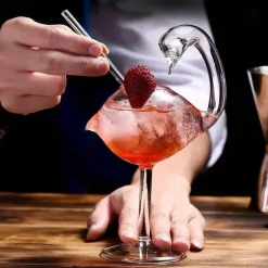 Thorn Fish Kelch - Einzigartiges Cocktail-Weinglas für elegante Partys