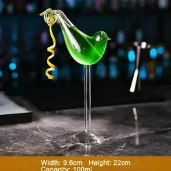 Thorn Fish Kelch - Einzigartiges Cocktail-Weinglas für elegante Partys