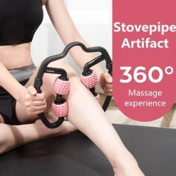 Tiefengewebe-Schaumstoffrolle – 360-Grad-Massagerolle zur Muskelregeneration