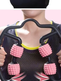 Tiefengewebe-Schaumstoffrolle – 360-Grad-Massagerolle zur Muskelregeneration