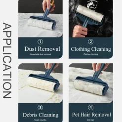 Tierhaarentferner - Einfache Fusselrolle zur Fellreinigung