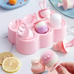 Tier-Silikonform für Eis am Stiel – Kreativer selbstgemachter Eis am Stiel-Maker