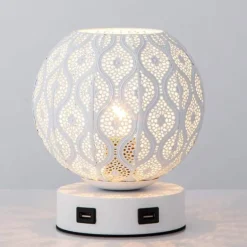 Tischlampe aus Schmiedeeisen – Elegante Beleuchtungsvorrichtung für Ihr Zuhause