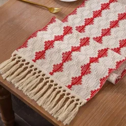 Tischläufer aus Jacquard-Baumwolle – Elegantes Esszimmerdekor