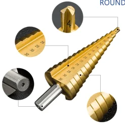 Titan-Kegelbohrer-Set – langlebige Bohrwerkzeuge für Metall