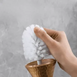 Toilet Brush - Solace Rounded Bathroom Cleaning Tool