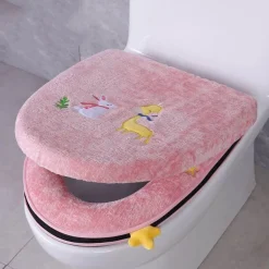 Toilet Seat Organizer - Bathroom Storage Cover Solution