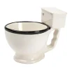 Toiletten-Kaffeetassen aus Keramik mit Handgriff – lustiges Trinkgeschirr