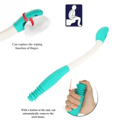 Toilettenpapierhalter mit großer Reichweite – Badezimmerhilfe für Senioren