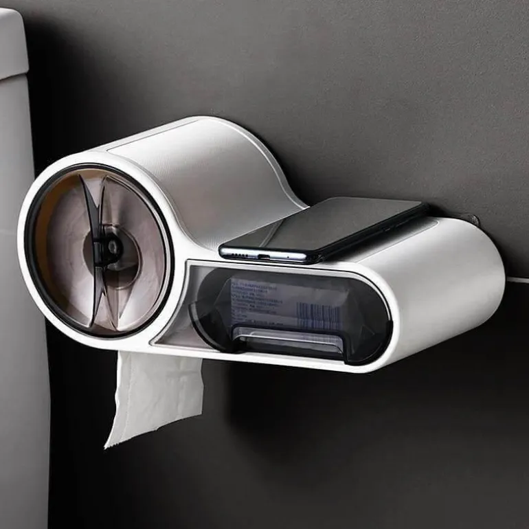 Toilettenpapierhalter zur Wandmontage – Badezimmerrollenspender