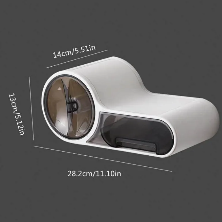 Toilettenpapierhalter zur Wandmontage – Badezimmerrollenspender