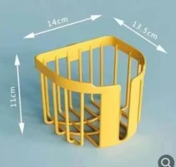 Toilettenpapierhalter zur Wandmontage – Stilvolle Aufbewahrungsbox für das Badezimmer