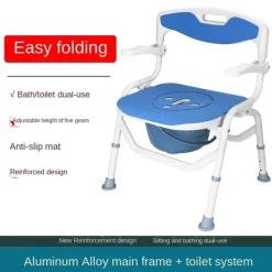 Toilettenstuhl für Senioren – Unterstützende Badezimmerhilfe für Senioren