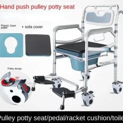 Toilettenstuhl für Senioren – Unterstützende Badezimmerhilfe für Senioren