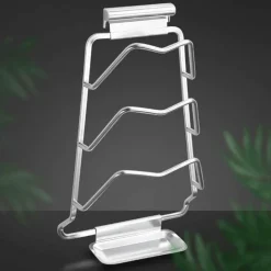 Topfdeckelhalter-Regal - Wandmontierter Küchen-Organizer