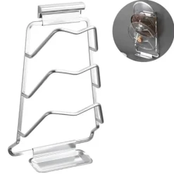 Topfdeckelhalter-Regal - Wandmontierter Küchen-Organizer