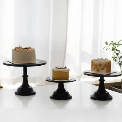 Tortenständer aus Eisen – einfaches Dessert-Präsentationsregal