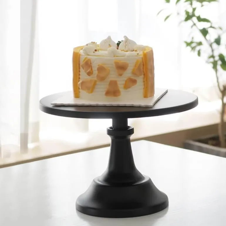 Tortenständer aus Eisen – einfaches Dessert-Präsentationsregal