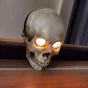 Totenkopf LED Nachtlicht - Gruselige Halloween Dekoration