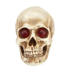 Totenkopf LED Nachtlicht - Gruselige Halloween Dekoration