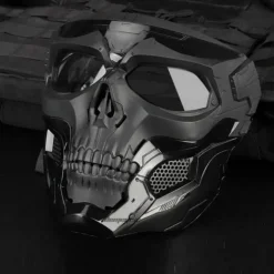 Totenkopf-Motorradmaske - Offroad-Fahrausrüstung