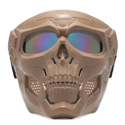 Totenkopf-Motorradmaske - Offroad-Fahrausrüstung
