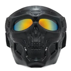 Totenkopf-Motorradmaske - Offroad-Fahrausrüstung