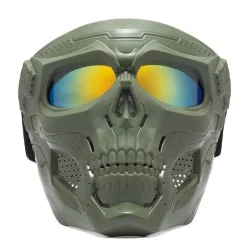 Totenkopf-Motorradmaske - Offroad-Fahrausrüstung