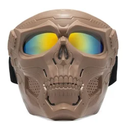 Totenkopf-Motorradmaske - Offroad-Fahrausrüstung