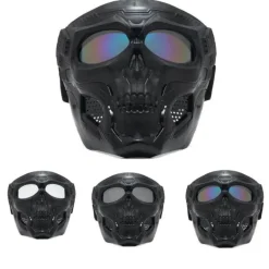 Totenkopf-Motorradmaske - Offroad-Fahrausrüstung