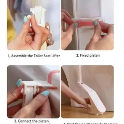 Touchless Toilet Lid Lifter Pedal - Sanitary Bathroom Accessory