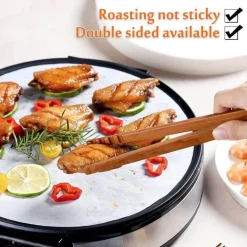 Tragbare antihaftbeschichtete koreanische BBQ-Grillpfanne – leicht zu reinigendes Kochwerkzeug