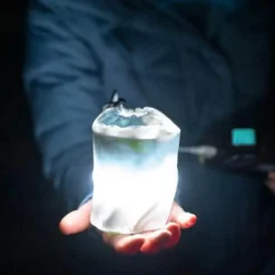 Tragbare aufblasbare Campinglaterne – helles Outdoor-Zeltlicht für Abenteuer