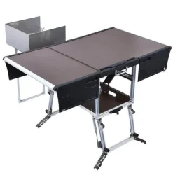 Tragbare Campingküche – Faltbare Outdoor-Kochstation