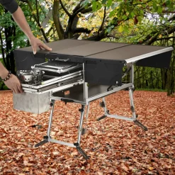 Tragbare Campingküche – Faltbare Outdoor-Kochstation