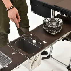Tragbare Campingküche – Faltbare Outdoor-Kochstation