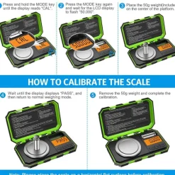 Tragbare digitale Mini-Personenwaage – Taschenwaage für unterwegs und zu Hause
