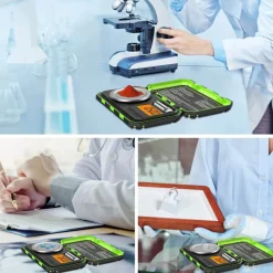 Tragbare digitale Mini-Personenwaage – Taschenwaage für unterwegs und zu Hause