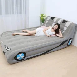 Tragbare Doppel-Luftmatratze – Aufblasbare Schlaflösung