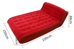 Tragbare Doppel-Luftmatratze – Aufblasbare Schlaflösung