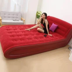 Tragbare Doppel-Luftmatratze – Aufblasbare Schlaflösung