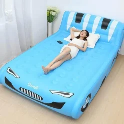 Tragbare Doppel-Luftmatratze – Aufblasbare Schlaflösung